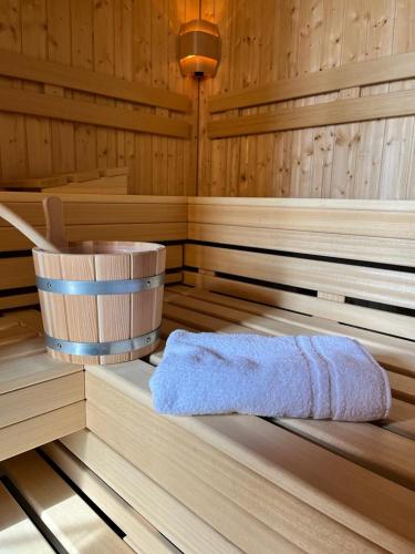 Sauna, Badehaus Hotel & Restaurant in Neubrandenburg