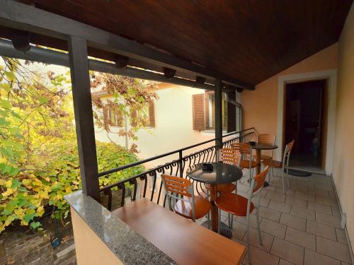 陽台/露台, 穆賽慕旅舍 (Hostel Museum) in 科佩爾