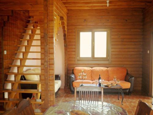 Agros Timber Log House in Agros