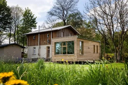 Bahnwärterhaus in Droßdorf, Deutschland
