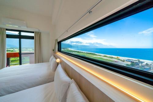 冉冉七星潭海景民宿 in Hsincheng Township