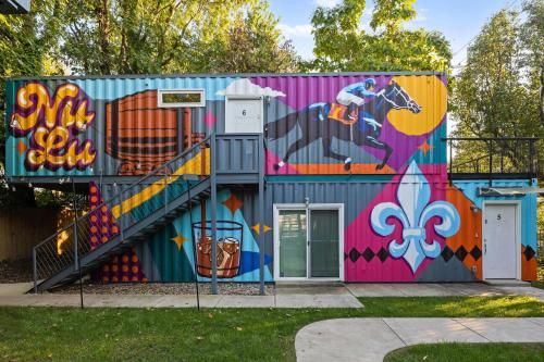 Experience the Unique Re-Nu Shipping Container #6 in Louisville, USA