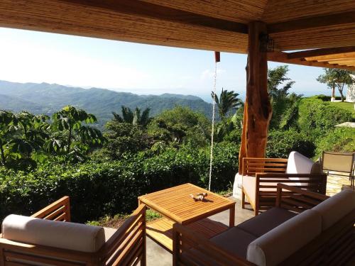 Krogs/atpūtas telpa, Hotel Peace & Lodge in Puerto Carrillo