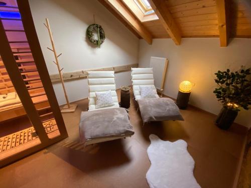 Sauna, Haus Wiesengrund in Frauenau