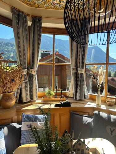 FeWo Alpenherz im Allgäu, mit Balkon und Bergblick (FeWo Alpenherz im Allgau, mit Balkon und Bergblick) in Rettenberg