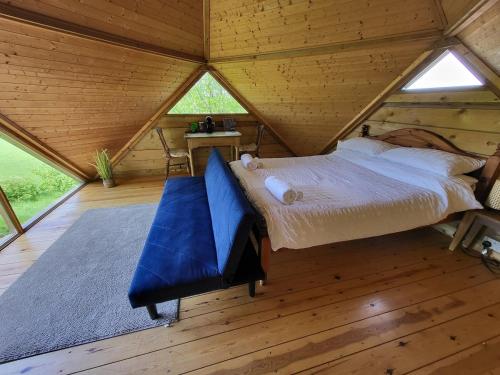 Sauna, Hot Tub & Cold Plunge Pyramid Escape in Newnham Bridge