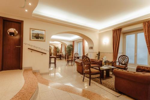 Előcsarnok, Hotel Stella in Rapallo