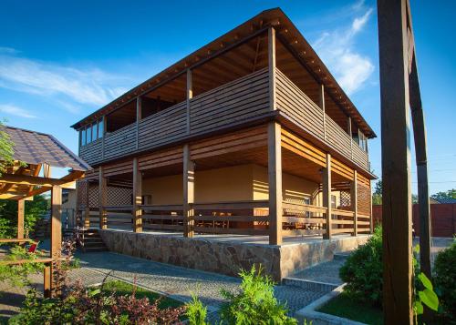 Balkon/terasa, Fazenda in Zarichnyi