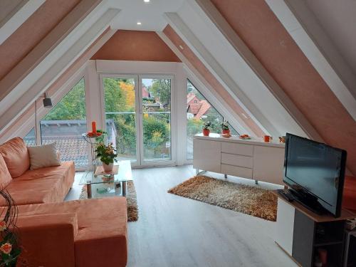 DESIGN-LOFT Brockenblick -Netflix-Smart TV-WLAN-Wallbox-Kaffeevollautomat-Balkon- Panoramaaussicht-Getränke-Pizza-Snacks in Wernigerode, Deutschland