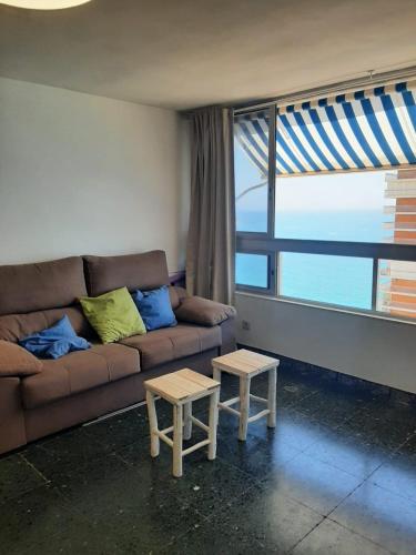 Alicante, Isleta Albufereta, apt with sea view