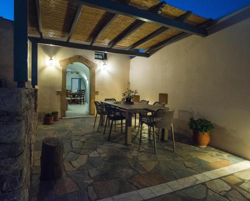 Erkély/terasz, Casa Vedema in Potamósz (Attika)