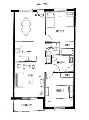 16 on Eden. CBD location. Long stays welcome, Adelaide (foto 6)