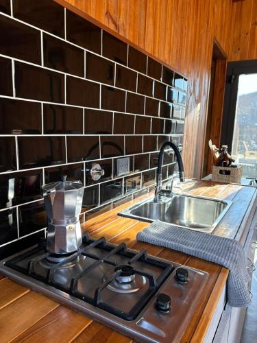 virtuve, Cabaña - 5to Rincon Meliquina Home (Cabana - 5to Rincon Meliquina Home) in Villa Lago Meliquina