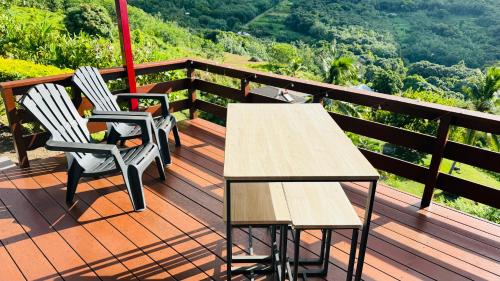 บริการและสิ่งอำนวยความสะดวก, MOOREA Bungalow Kohimana avec vue lagon in มาฮาเรปา