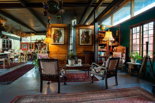 Étterem, ECO Lodge Villa Villekula in Kurland