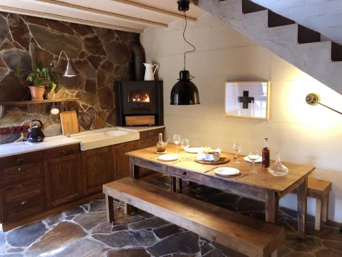 Opening Doors Stone House Pool and Nature close to Barcelona! in Argentona