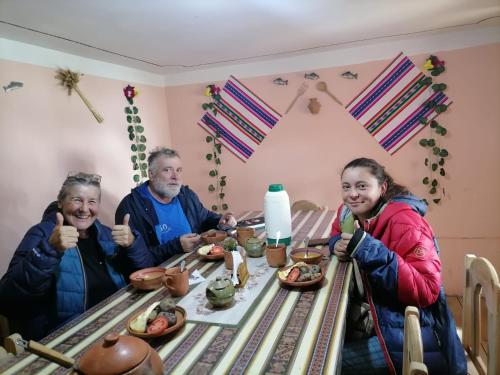 Ēdiens un dzērieni, Amantani Elisa's Lodge in Ocosuyo