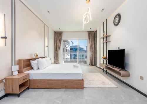 Burj View - Luxury Studio - Near Dubai Miracle & Butterfly Garden- Arjan, Dubailand, Dubái