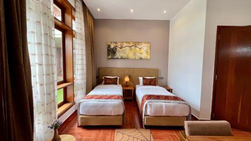 Uyoga House Room Type - Twin Room with Pool View