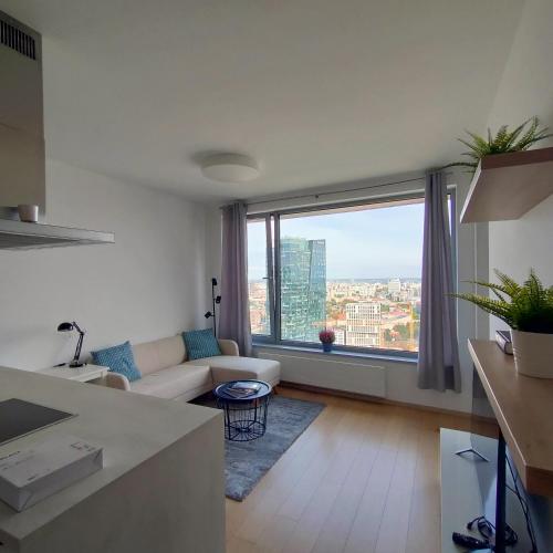 Sky Park 26th floor free parking free Wi-Fi, Bratislava (Foto 9)