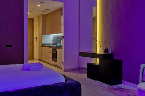 Stylish Studio with Stunning City Views, Dubaj