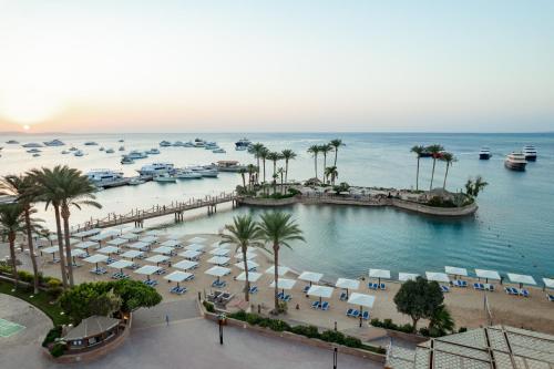 paplūdimys, Hurghada Marriott Beach Resort in Hurghada Waterfront
