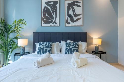 Luxury 3BR Dubai Marina Sea & Ain Dubai View, Дубай (фото 8)