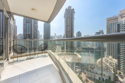 Luxury 3BR Dubai Marina Sea & Ain Dubai View, Дубай (фото 9)