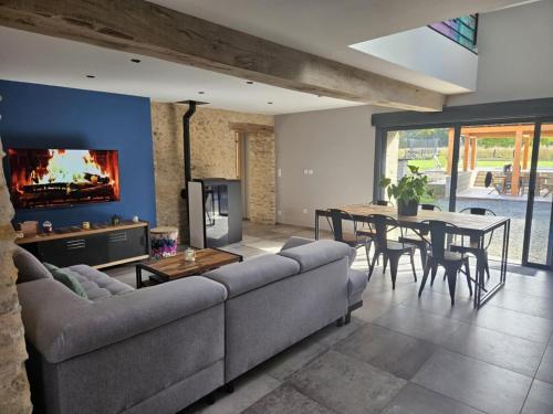 Maison 9 personnes pour les événements sportifs (Maison 9 personnes pour les evenements sportifs) in Saint-Gervais-en-Belin