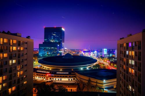 Okno na Spodek, Katowice