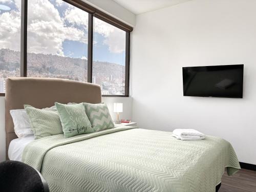 Sky Suites - 20th-Floor Gem - City & Mountain Views, La Paz, La Paz (fotografie 6)