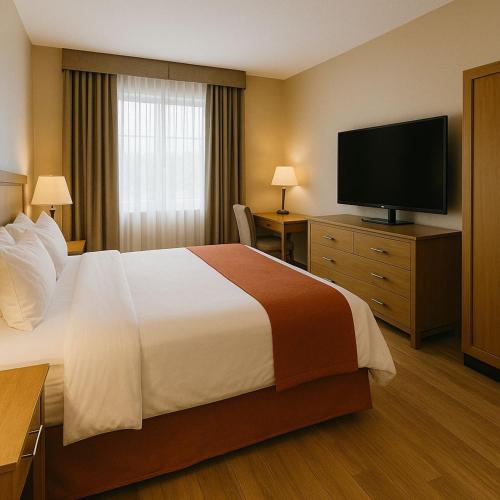 Bed, Soklena Homestay in Bogra