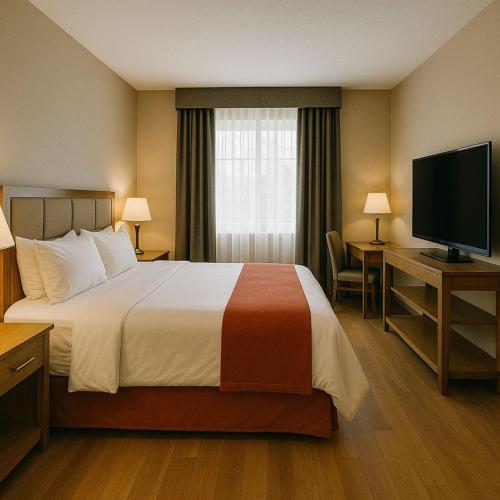 Shared lounge/TV area, Soklena Homestay in Bogra