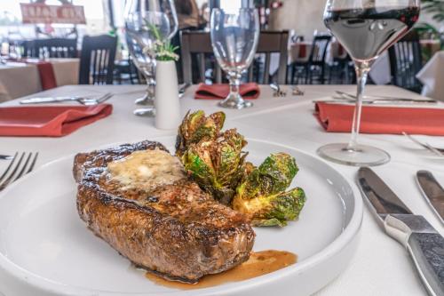 Étterem, PA Smith Hotel in Navasota (TX)