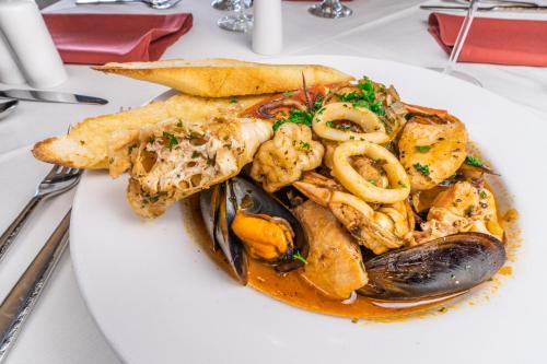 Étterem, PA Smith Hotel in Navasota (TX)