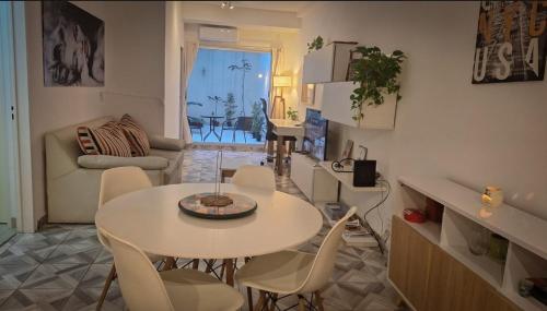 apartment with private patio in Recoleta