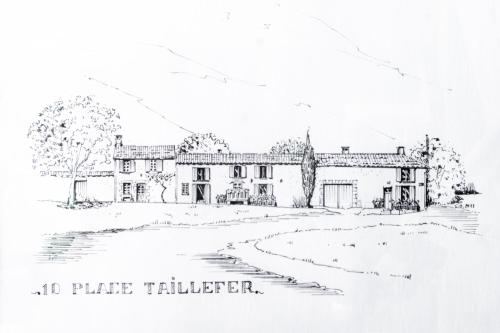 La maison de joséphine gîte à louer Villejoubert