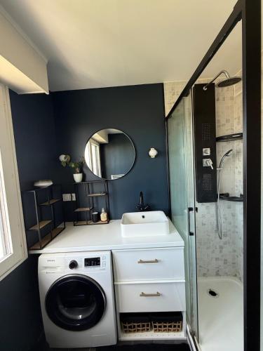 T2 Élégant, proche de Genève, avec parking (T2 Elegant, proche de Geneve, avec parking) in 昂比伊