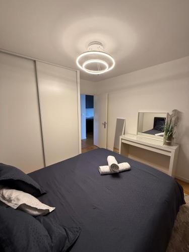 T2 Élégant, proche de Genève, avec parking (T2 Elegant, proche de Geneve, avec parking) in 昂比伊