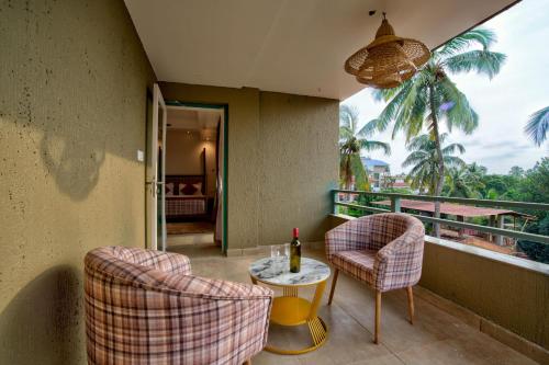 Balkon/terasa, Hotel Sea Castle in Goa