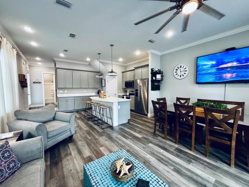 Spacious Beach Retreat with Deck, Arcade & Easy Beach Access