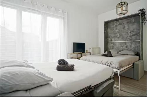 Studio Disney Cosy - Terrasse - 4 Pax in 比西聖喬治