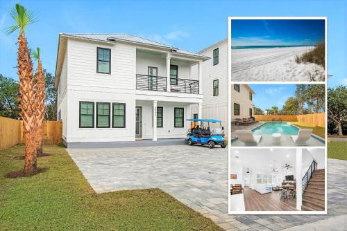 Latitude! New 8 Bedrooms! Beach!