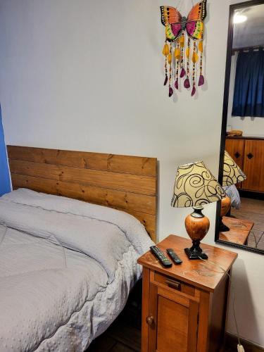 Habitación con baño privado acceso a cocina y terraza en Miraflores