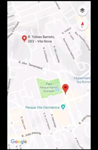 Apartamento Próximo Vila Germânica - centro (Apartamento Proximo Vila Germanica - centro) in วิลาโนวา