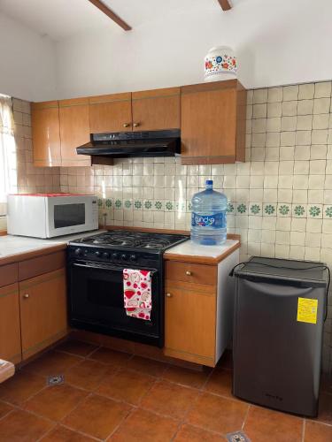 virtuve, Villa Las Garzas in San Juan Cosala