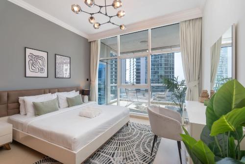 Free housekeeping visits during your stay - StayShort - Premium 2BR in Dubai Marina - Sleeps 4, Dubaj (zdjęcie 4)