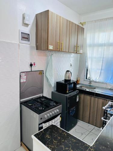 cozy 1bedroom mombasa bamburi near the beach with hot shower, Netflix, Secured parking 07&07 for 95 then 61to18, Mombasa (foto 5)