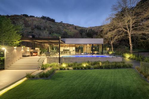 Exterior view, Bridle Path Retreat - Modern Private Luxury in Mount Pleasant