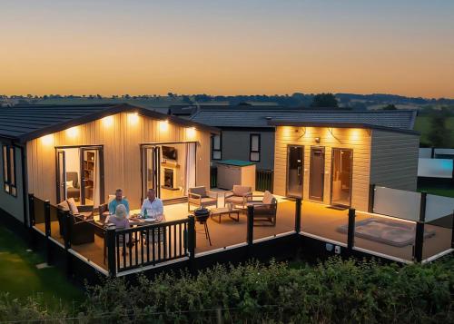 Exterior view, Heathergate Boutique Holiday Park in Hexham